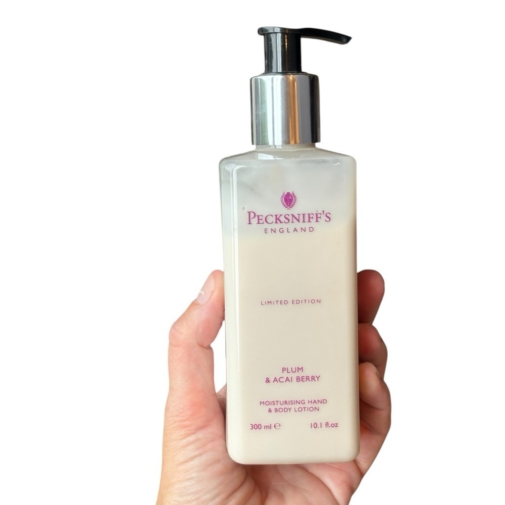 Pecksniff's Plum & Acai Berry Body Lotion Limited Edition 10.1 oz